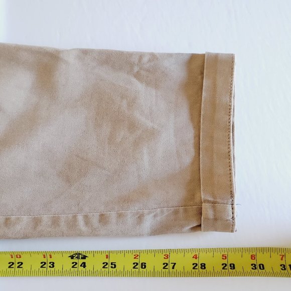 Anthologie Pilcro Pants Hyphen Slim Chino Beige  27 - Picture 5 of 7